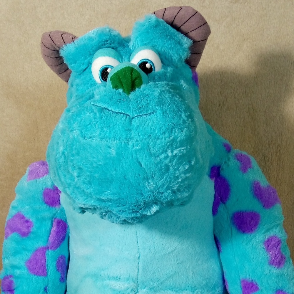 Monsters Inc Mike and Sully Disney Flips Plush Toy